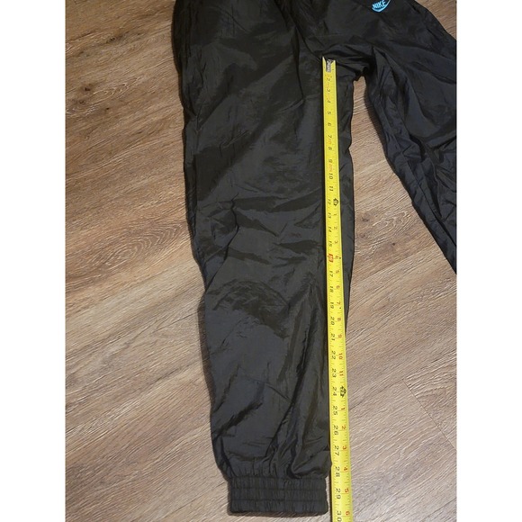 Nike Challenge Court Track Pants Black Windbreaker Lightweight Size M Y2K - Picture 5 of 8